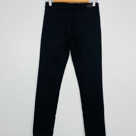 NWT PAIGE BLACK PEG SKINNY DENIM JEANS - Picture 2 of 6